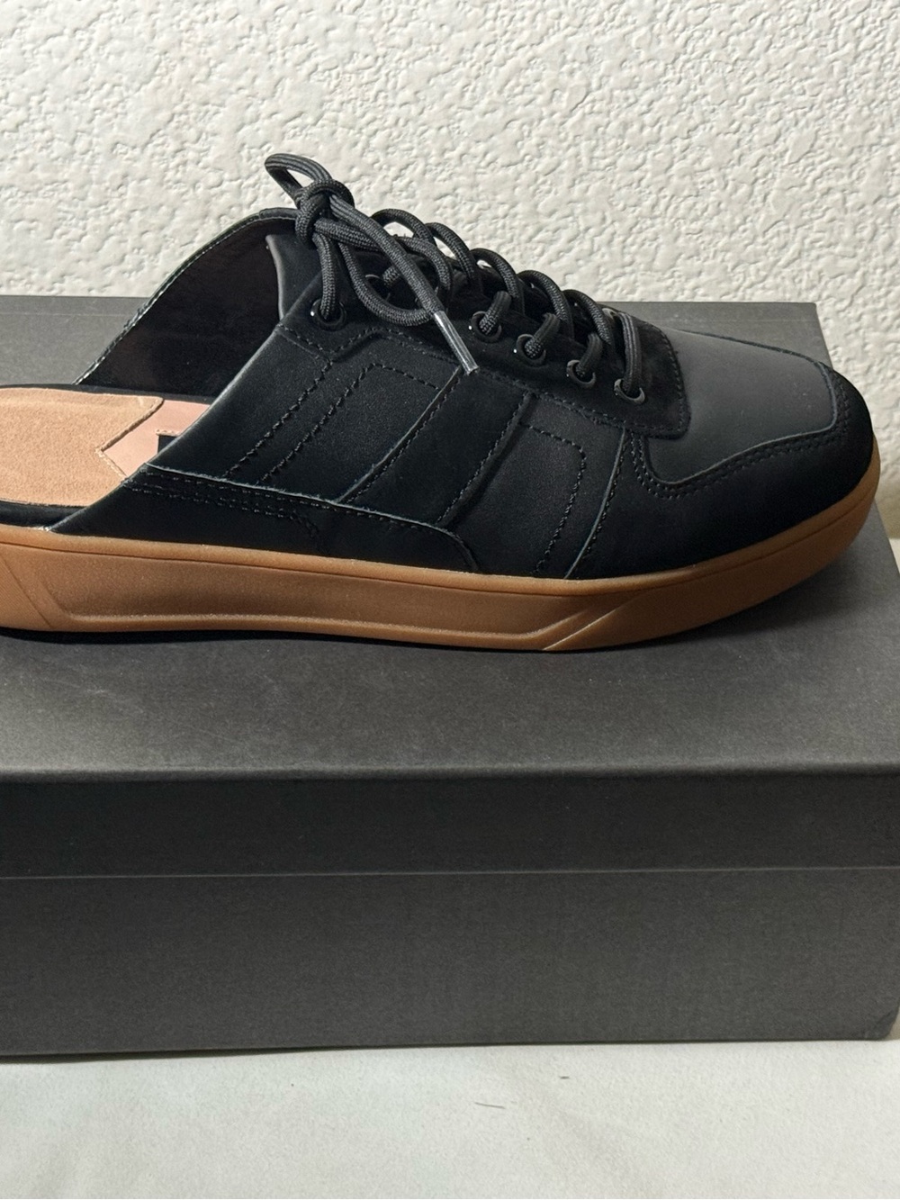 Zac Posen Black Sneakers with Gum Sole - Picture 6 of 9